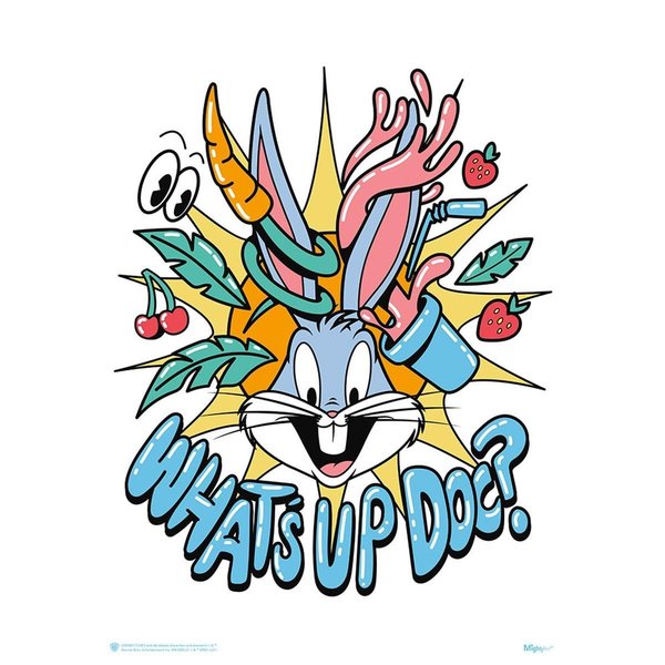 Trend Setters Looney Tunes Whats Up Doc Mightyprint Wall Art MP17240584